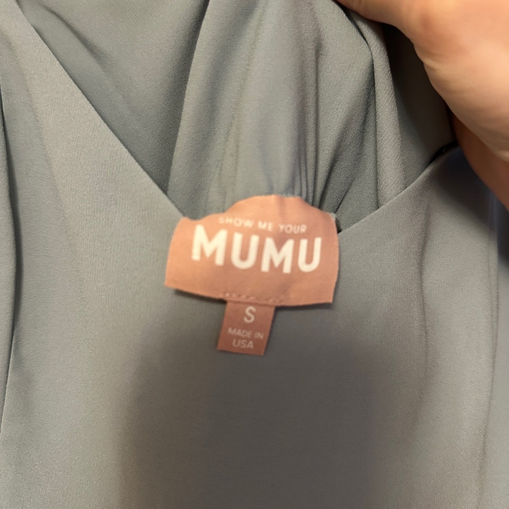 Show Me Your MuMu Gray Maxi Dress - Picture 3 of 5